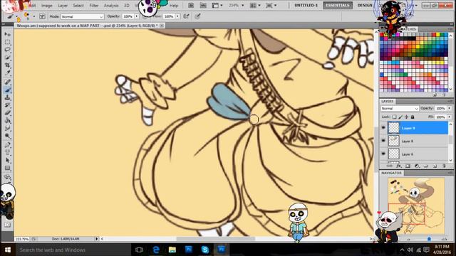 Ink!Sans SPEEDPAINT! (Undertale AU) Protector of Imagination and Alternate Universes! смотреть онлайн
