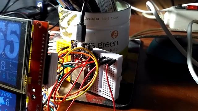 метеостанция Esp32 + 2 дисплея (esp32+2tft 320x240) ч.4