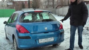 Пежо (Peugeot) 308 2010 Проблемы с надежностью. Тест драйв.