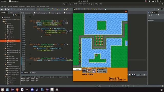 Java Game Development TUTORIAL - Episode #29 - MONEY! смотреть онлайн