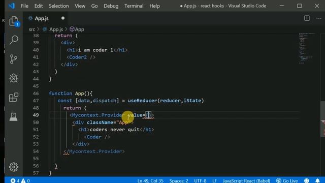 context with useContext + useReducer for state management | react js tutorials in hindi смотреть онлайн