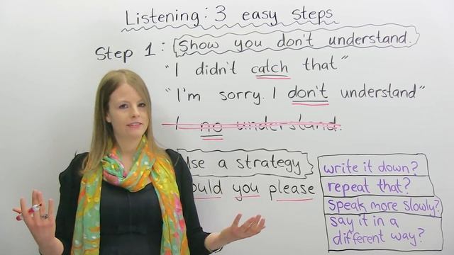 LISTENING & UNDERSTANDING in 3 Easy Steps смотреть онлайн