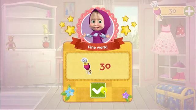 Masha And The Bear House Cleaning Games for Girls ||| Babies & Kids Game смотреть онлайн