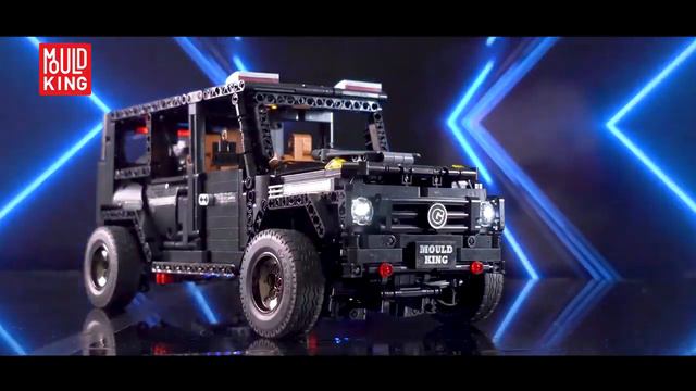 Mould King 13070 Remote Control RC G65 Jeep Sports Car Bricks Blocks 1641+pcs 720p смотреть онлайн