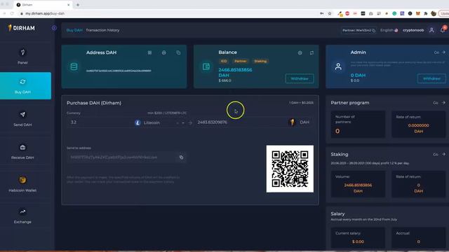 🐾 Dirham = HAB coin presentation + how to buy DAH 🐾 CryptoDoge 🐶 смотреть онлайн