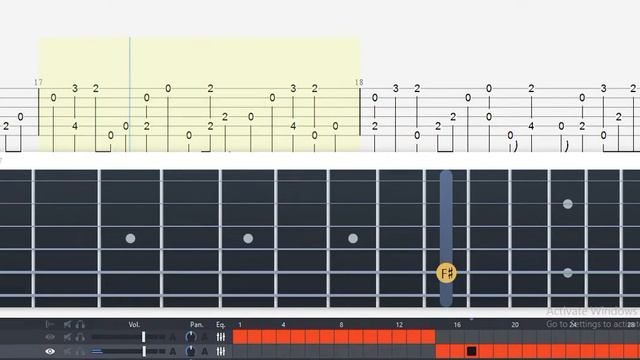 Guitar Tab - Yureai (Elfen Lied) OST Fingerstyle Tutorial Sheet Lesson #Anp