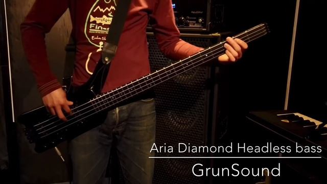Aria Diamond Headless bass -GrunSound- 商品紹介 No.112 смотреть онлайн