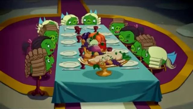 Angry Birds Toons - S1E30 - Piggy Wig смотреть онлайн