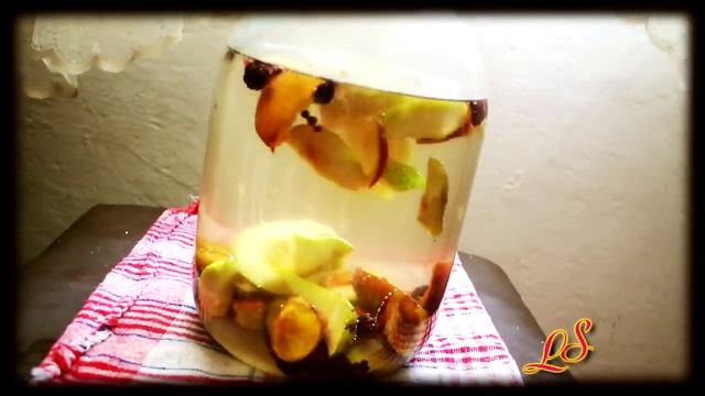 Домашний фруктовый напиток на зиму. смотреть онлайн