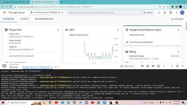 Kubernetes Engine: Qwik Start || GOOGLE CLOUD смотреть онлайн
