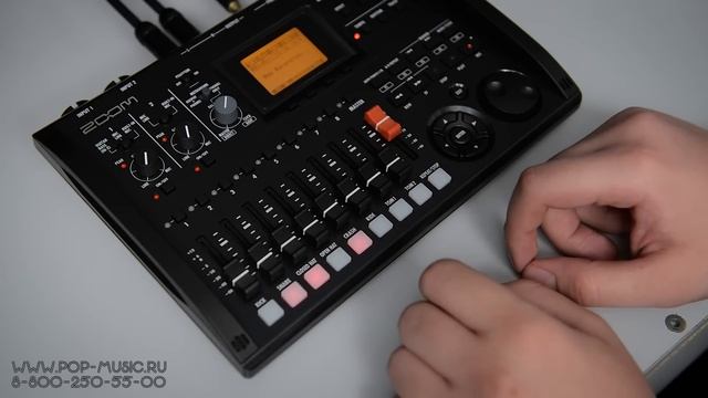 ZOOM R8 - самый полный русский обзор на многоканальную портастудию
