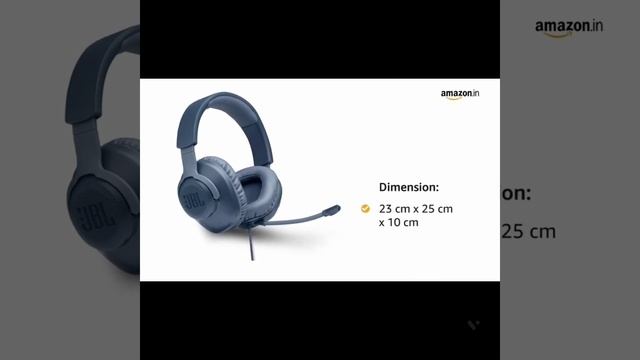 JBL Quantum 100, Wired Over Ear Gaming Headphones with mic for PC, Mobile, Laptop, PS4, Xbox, смотреть онлайн