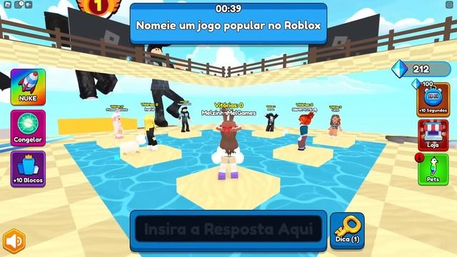 ALICE NOS HUMILHOU NESSE JOGO... E TIVE QUE APELAR (Answer or Die Roblox) смотреть онлайн