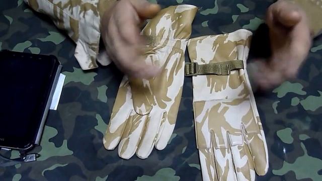 Камуфлированные перчатки британские тактические перчатки DDPM Gloves Combat Warm Weather "Пустыня" смотреть онлайн