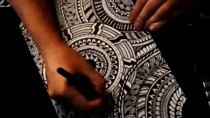 Дудлинг #1 (Doodling) Простые узоры!