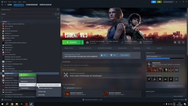 Como Desinstalar Jogos da Steam ? смотреть онлайн