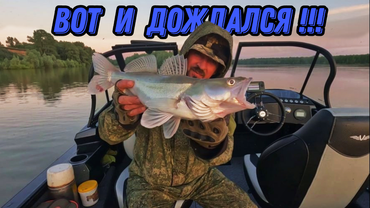 ВОТ И ДОЖДАЛСЯ !!! Рыбалка на Оби 19 июня 2024г. смотреть онлайн