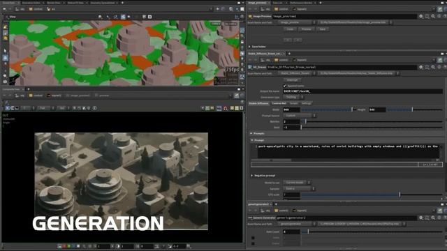 Create Realistic Render With Stable Diffusion in Houdini смотреть онлайн