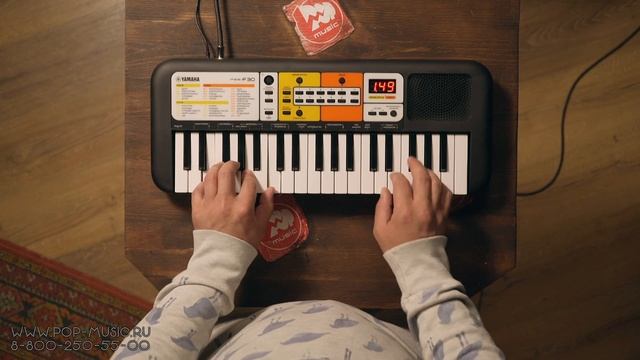 Детский синтезатор Yamaha PSS-F30 смотреть онлайн