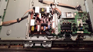 Ремонт платы TCON телевизора Samsung LE32S81B. Вертикальные столбы на экране. смотреть онлайн