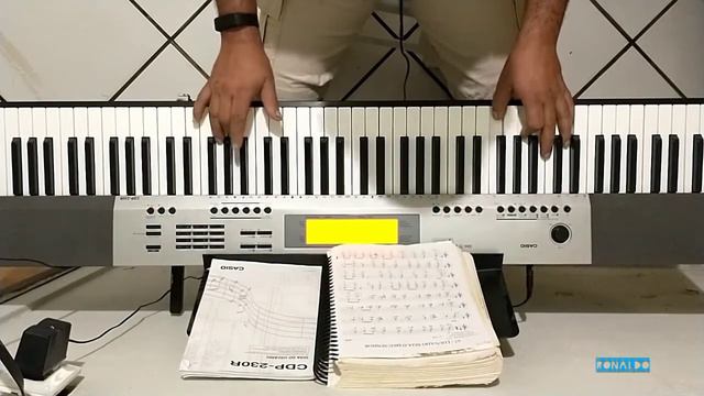 Louvado seja o meu Senhor. Piano digital. CASIO. CDP 230R смотреть онлайн