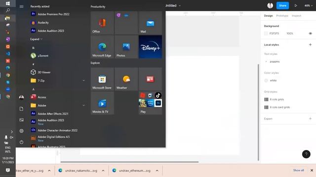 CryptoCurrency website UI/UX design with Figma |UX/UI project | Bangla Tutorial смотреть онлайн