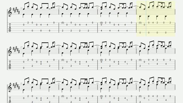 His Theme (tab) - Undertale смотреть онлайн