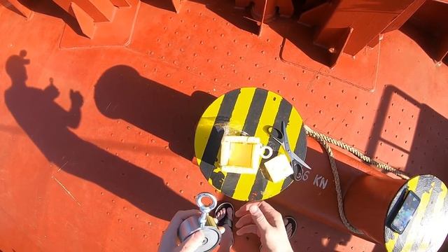 Поисковый магнит везу на судно | Часть 2 | Магнит для магнитной рыбалки на борту торгового судна смотреть онлайн