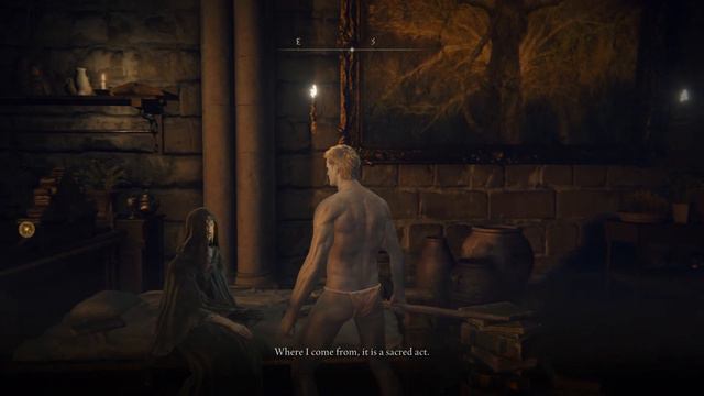Fia's Sacred Act in underwear - Elden Ring смотреть онлайн