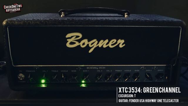 Bogner Ecstasy XTC 3534 Amp - Green Channel Review With Les Paul, Tele, Strat & PRS