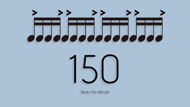 BPM = 150　メトロノーム - metronome - 16分 アクセント2-4 смотреть онлайн