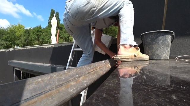 НАВЕС ДЛЯ ТЕРРАСЫ уже скоро! Гости испытывают САП / Строим загородный дом смотреть онлайн