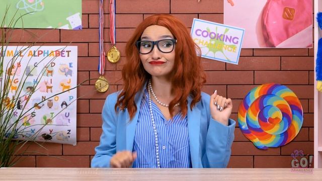 GRANDMA VS ME GEOMETRIC SHAPE FOOD CHALLENGE || Crazy Kitchen & Cooking Hacks by 123 GO! CHALLENGE смотреть онлайн