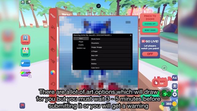 Roblox Script Showcase - FE Starving Artists Hub OP! | Auto Draw, Steal Art! смотреть онлайн