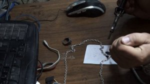 паяем серебро в домашних условиях паяльником!