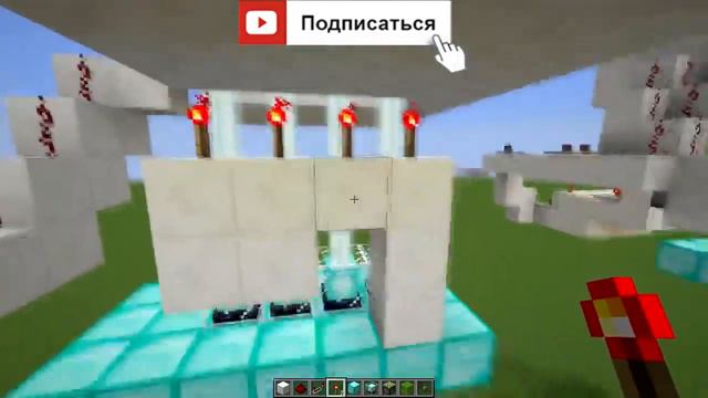 Механизмы #1 (Лазерная дверь) - Майнкрафт смотреть онлайн