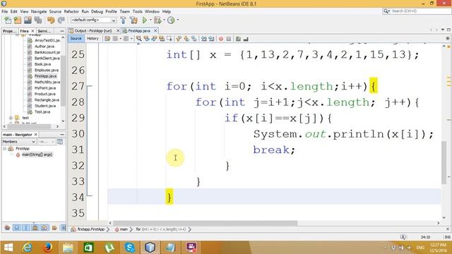 محاضرة برمجة بتاريخ5-12-2016 ( programing (1)Lecture 30: Arrays 5( JAVA смотреть онлайн