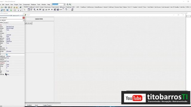 OBJECT PASCAL | 4 | Menu desdobrável com PANEL e SCROLLBOX (Similar ao acordion) смотреть онлайн