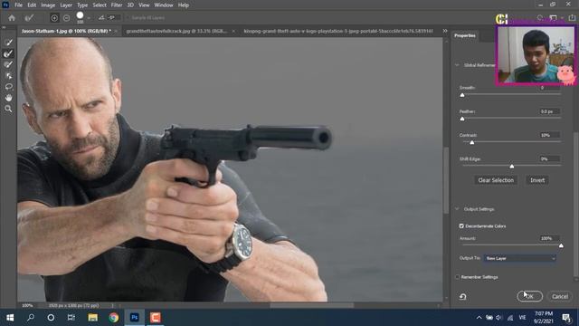 Hướng dẫn làm hiệu ứng GTA 5 làm hình nền đẹp | GTA effect Photoshop | Photoshop tutorial. смотреть онлайн