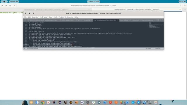 Install Apache kafka in Ubuntu 20 04 смотреть онлайн