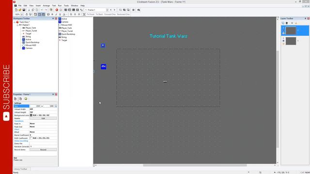Tutorial #2 C&C: TANK WARS Clickteam Fusion 2.5 смотреть онлайн