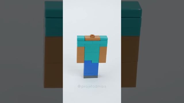 LEGO STEVE MINECRAFT!!! tutorial смотреть онлайн