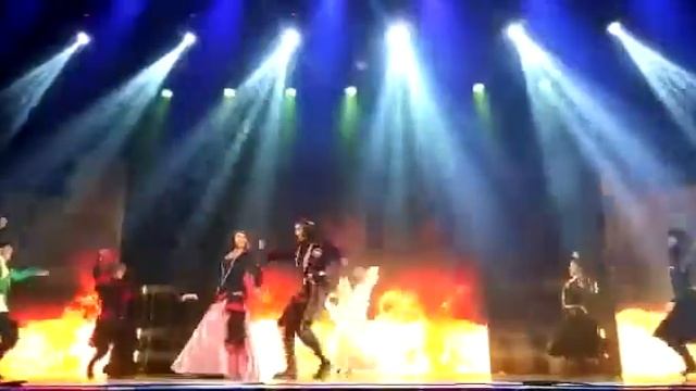 "Гандаган" в исполнении Народной артистки Кабардино-Балкарской республики Олеси Кучменовой смотреть онлайн