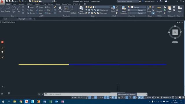 AutoCAD | Selection cycling и Transperancy - две полезни функционалности смотреть онлайн
