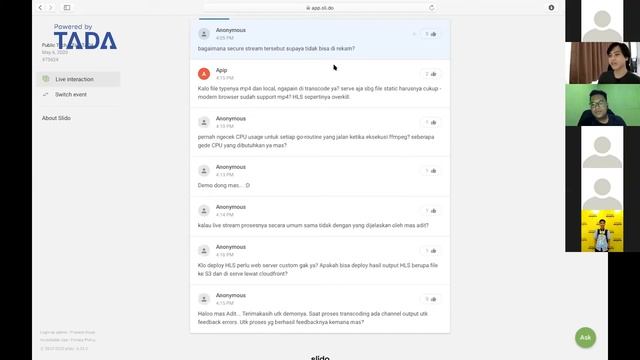 TADA TECH-A-TIVE 2020: A Golang Journey - Simple Media Server with Go and FFmpeg смотреть онлайн