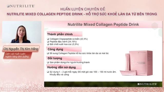 Collagen Peptide Nutrilite Siêu hiệu quả смотреть онлайн