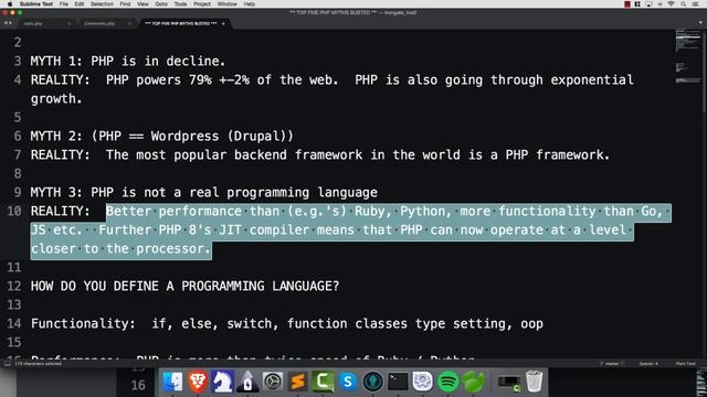 The top five PHP myths BUSTED! смотреть онлайн