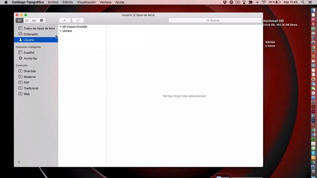 Fuentes en Mac. Cómo usar el Catálogo Tipográfico. Gestion de tipografías смотреть онлайн