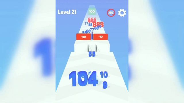 Satisfying Mobile Game Twerk Run Pancake Run Bullets Run Number Run Android iOs Gameplay #68 смотреть онлайн