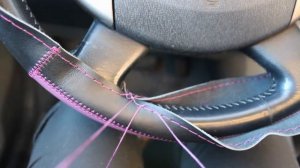 Оплетка на руль. Как правильно прошить, инструкция по установке. Braid on the steering wheel